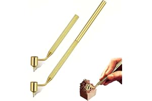 SOGHO 2 unidades de lápiz de escritura fluida, pluma de pintura fina, reparación de pintura de coche, bolígrafo aplicador, bolígrafo de pintura fina, juego de reparación de impactos de piedras, juego de