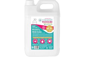 Clearell 5 Litres ADVANCED 99.9% Antibacterial Hand Sanitiser Alcohol Free 5L
