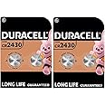 4X Duracell Cr 2430 Lithium (2 Blister Pack of 2 Batteries) 4 Batteries