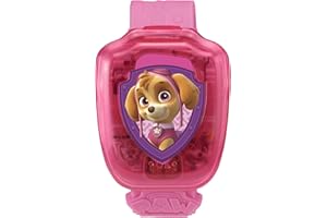 VTECH- Montre Interactive DE Stella Paw Patrol-Pat'Patrouille Jouets ELECTRONIQUES EDUCATIFS, 80-199585, Multicolore - Version FR