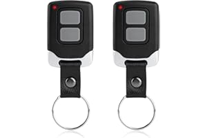 LAWOHO 433.92MHz Garage Gate Remote Control Compatible con NOVOFERM NOVOTRON 502 MAX43-2, 504, Mini-NOVOTRON 522, 524 Diseño Rolling Code Transmisor 2 Pack