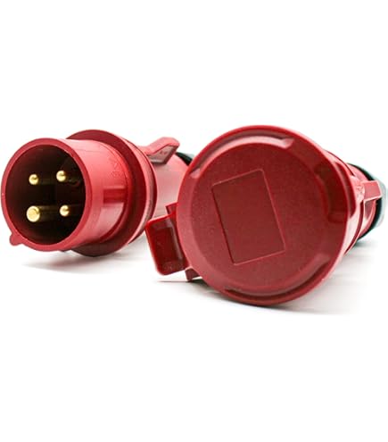 SPINA INDUSTRIALE 380 V CE 16A 3 POLI TERRA IP44 ELETTROCANALI EC - Foto 3