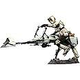 Hot Toys 1:6 Scout Trooper and Speeder Bike collectible set, White (HT906340)