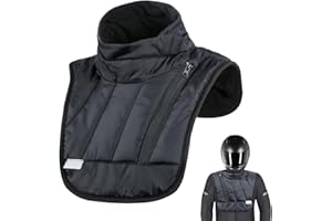 Divove Halswärmer Motorrad, Motorrad Nackenwärmer, Winddichter und Wasserdichter Nackenwärmer Schulterwärmer, Winter Warmer Schal, Winterwarme Essentials für Outdoor Sportarten, Radfahren, Skifahren