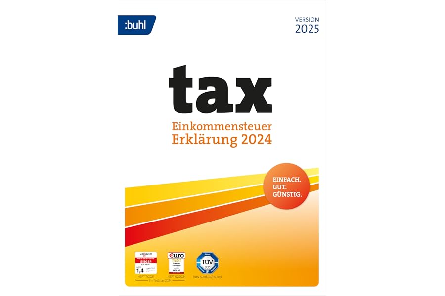 tax 2025 (für Steuerjahr 2024) | Digitaler Download