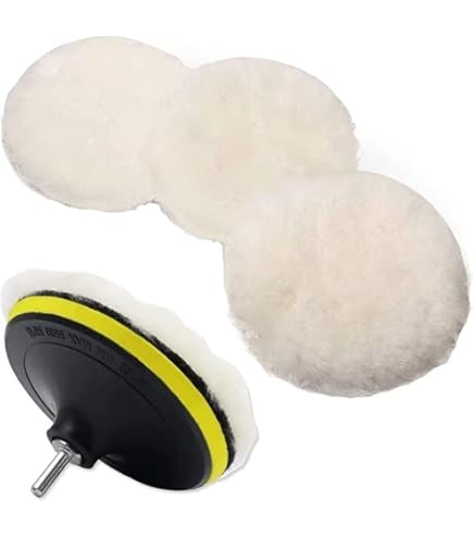 SONAX 127mm Felt Polishing Disc Pad For Glass Polish & Scratch Remover
