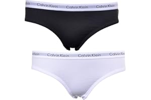 CALVIN KLEIN JEANS Calvin Klein Niña Pack de 2 Slips Forma de Bikini Algodón con Stretch