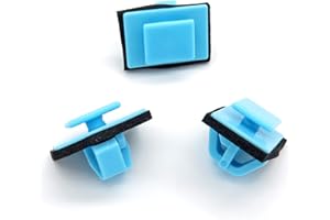 VVO Fasteners- Blue Plastic Rear Wheel Arch Flares & Moulding Trim Clips for Hyundai Tucson, (Pack of 10)