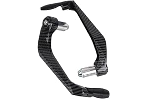 KIMISS paraleve moto + Paraleve Moto, Protezione Manubrio Universale da 7/8 Pollici, Protezione Frizione Freno Moto Adatta per Moto, Auto Elettriche, Mountain Bike con Diametro del Manubrio di 7/8"(22