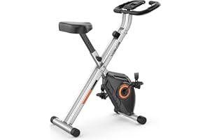 ‎YOSUDA YOSUDA 3-in-1 Heimtrainer Fahrrad Klappbar, Faltbares Heimtrainer 150kg Belastbar, Platzsparendes Heimtrainer mit Integriertes Widerstandsband, 8 Magnetische Widerstandsstufen