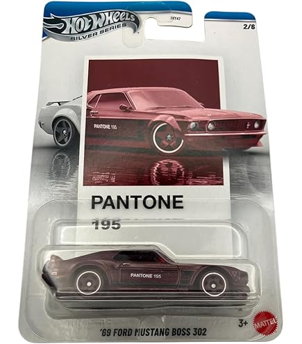 Hot Wheels Metal Ford Mustang Boss Car, Pack Of 1, Black : Amazon