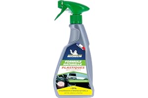 MICHELIN 009166 Nettoyant Plastiques Voiture, Formule Naturelle, 500 ml