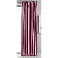 Gardinenbox Verdunkelung Vorhang »Milano« Samt Blickdicht Schlaufenband Tunneldurchzug Blackout Bügelband kürzbar…