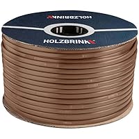 HOLZBRINK Tropfschlauch 5/8" 16mm zur Bewässerung Perlschlauch selbstreinigend, für jedes Gefälle, Profi, 5m, HTS01-P