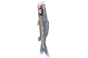 jojofuny Karpfen Streamer Japanische Fische Windsäcke Windsocken Windrichtung Windsack Windrichtung Flaggen Karpfen Windsack Hängende Dekoration Fisch Flagge 3D Windschutzscheibe Satin Bori