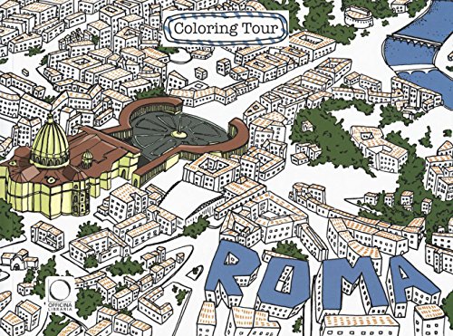 Roma. Coloring tour