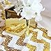 Produktbild TRLYC Tischdecke mit Pailletten, 127 x 215,9 cm, rechteckig, glänzend, elegant, glitzernd, Sonstige,  gold chevron, 50"*85" sequin tablecloth