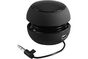 Bärbar trådlös mini-högtalare med inbyggt batteri och 3,5 mm aux-uttag för /MP3/PC