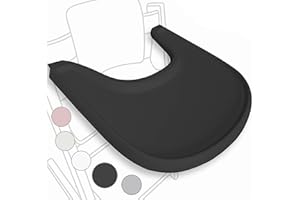 BABARTA High Chair Table Compatible with Stokke Tripp Trapp Chair - Matte Black - Not Suitable for Suction Plates - Dining Board Fits Stokke Tripp Trapp - BPA Free