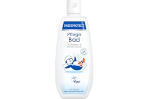 ‎PAEDIPROTECT PAEDIPROTECT Pflegebad Baby & Kinder Badezusatz 250 ml, ohne Parfüm & Mikroplastik, hautschonendes Schaumbad pflegt und reinigt die Haut, spendet Feuchtigkeit und Schutz, Waschgel als Entspannungsbad