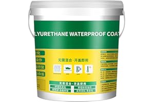 VALINK Wodoodporna powłoka poliuretanowa, 300 g, wodoodporny uszczelniacz izolacyjny, wodoodporny zestaw kleju uszczelniającego do domu, łazienki, domu