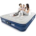 Active Era Premium King Size Air Bed with Advanced Support System and Built-In Electric Pump - Raised 13-Inch Inflatable Mattress & Guest Bed for Camping, Moving, Travel