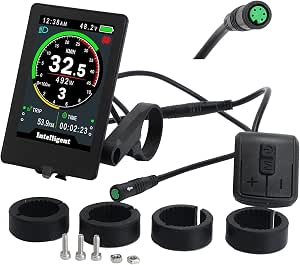 Ebike LCD Display Cycling Computer 500C P850C 860C 750C-ble Bafang DPC18  for Electric Bike Mid Motor BBS01 BBS02 BBSHD Hub Motor Display : Sports \u0026  Outdoors