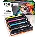 Produktbild Cool Toner Kompatible für HP 128A Toner für HP Color Laserjet Pro CP1525n CP1525 CM1415 CM1415FN cm 1415 CM1415FNW CP1525NW Farblaserdrucker - Replace CE320A CE321A CE322A CE323A Toner HP Laserjet