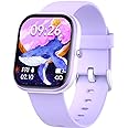 Slothcloud Kids Smart Watch for Boys Girls,IP68 Waterproof Fitness Activity Tracker Watch,Heart Rate Sleep Monitor,8 Sport Modes,Pedometers,Calories Counter,Alarm Clock,Kids Gifts Teens 5+ (Pruple)