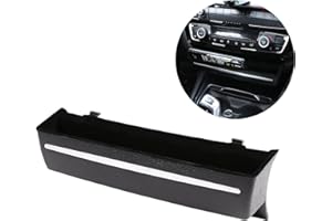 DIYUCAR Caja organizadora de coche para 3 4 series F30 F34 GT ABS consola central almacenamiento automóvil reemplazar accesorios de tablero delantero