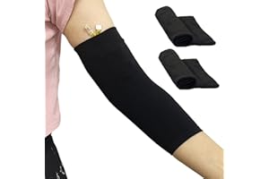 WXFEXIA WXF PICC Line Sleeve Protector, Breathable Arm Cast Cover Nursing Supplies for Arm Circumference within 12", 2 PCS