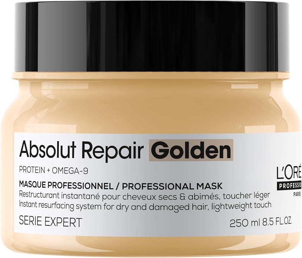 L'Oréal Professionnel Paris Serie Expert Absolut Repair Yıpranmış Saçlar Için Onarıcı Altın Maske 250ml