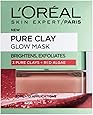L’Oreal Paris Face Mask Pure Clay Glow, 50ml