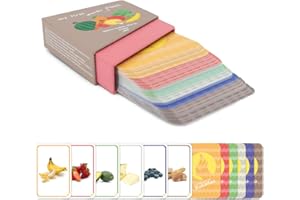 Kakaduu Il Gioco di apprendimento Partire da 1 Anno: “Le Mie Prime Parole - Cibo”. Cinquanta Flash Cards per Aiutare Lo Sviluppo del linguaggio dei Bambini (Montessori)