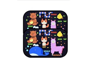 astarye Car Sunshades- 2Pcs Window Shades for Baby in Car -funny-keep Sun out of Car