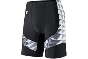 HUGE SPORTS Herren Splice Schwimmhose Kompression Jammer Lang Wilde Serie