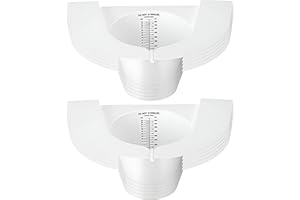 BODYHEALT Specimen Collector Pan – Urine Collection Hat for Toilet, Pee Catcher & Sample Collection Kit, Medical Specimen Collection Container (10)