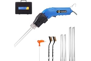 Komsepor Taglierina di schiuma Coltello caldo elettrico Taglierina di polistirolo Strumento di taglio della schiuma Coltello caldo raffreddato ad aria (Raffreddamento Blue-Air 200W)