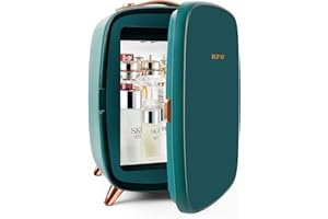 KFO Mini Beauty Lodówka do pielęgnacji skóry Mini Beauty Lodówka do pielęgnacji skóry Lodówka do pielęgnacji skóry 6L Lodówka do makijażu Bezpieczna i cicha Chroń kosmetyki