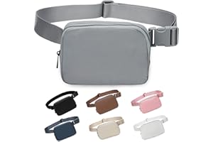 Jakiro Belt Bag Fanny Pack for Women and Men, Fashionable Fanny Packs for LuLu Waist Bag Lemon Bags, Everywhere Belt Cute Bag for Travel Workout Running Hiking for Lady Girls and Men
