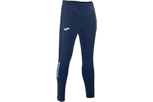 Joma - Pantalón Largo Deportivo Hombre, 5XS - 3XL - Bolsillos, Cintura Elástica con Cordón y Bajo con Cremallera - Championship IV