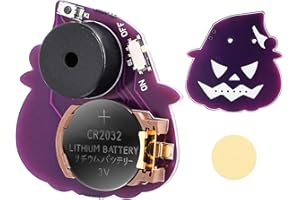 BTFO Grillen-Geräuschemacher, Geräuschmaschine im Kürbis-Zauberer-Stil Grillen Geräusch Artikel mit 16 Geräuschen versteckter Geräusch-Piepser für die Party zu Hause in der Schule (Lila)