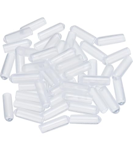 2 Bouchons En Caoutchouc 150 Mm (6 Pouces) - Protège-filetage Pour Tubes, Pieds De Meuble, Vis - Souple Et Durable - Noir - 11