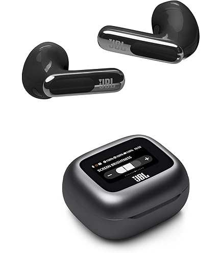 GIOPUEY Protector de Pantalla para JBL Live Beam 3/Buds 3/Flex 3, [6 Unidades] HD Transparente TPU Suave láminas Protectora con Capa Oleófoba - Transparente
