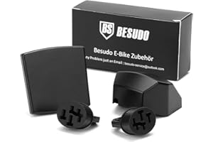 Besudo Lot de 4 protections de contact pour Bosch Intuvia + Nyon (jusqu'à 2020) – Lot de 3 accessoires – Protection complète pour contacts sur batterie, écran et unité de commande