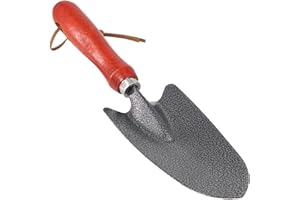 D.A.Y. REPUBLIC Hand Garden Trowel - Depth Measurement, Non-Slip Thumb Grip, Transplanting, Plant Scoop, Weeding, Moving and Smoothing Digging, Planting, Gardening Tool