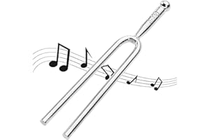 DXIA 440 Hz Stimmgabel aus Edelstahl, Gitarren Stimmgabel, Metall Stimmgabel, Standard A 440Hz Stimmgabel Instrument Ton Zubehör für Musical Standard-Instrumente Violine Gitarren Tuner Geräte