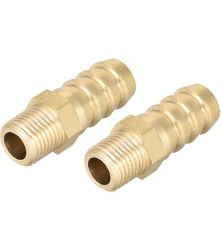 5 Stück Pneumatische Schnellsteckverbinder - 6mm Schlauch Mit M10 Gewinde