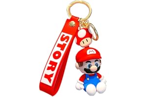 BODAMIA Cartoon Anime Doll Keychain Cute Bag Pendant Personality Car Accessories Creative Small Gift