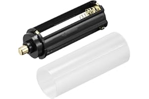 sourcing map 1 zestaw baterii AAA 3 x 1,5 V adapter pamięci, 18650 uchwyt na baterie konwerter do latarki kieszonkowej LED 18650